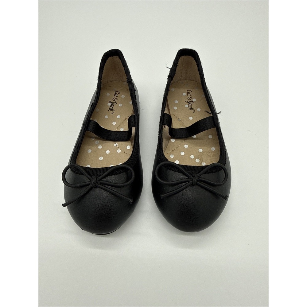 Girls Black Dress Shoes‎ Cat & Jack Size 7